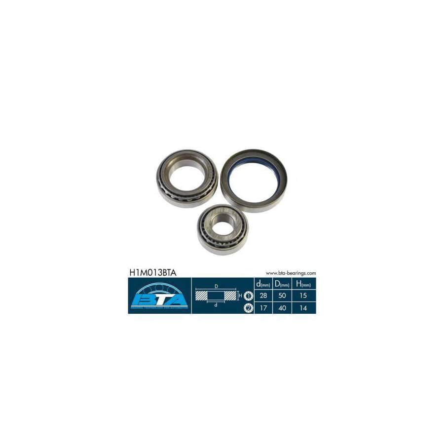 Bta H1M013BTA Wheel Bearing Kit Suitable For Mercedes-Benz 190 (W201)