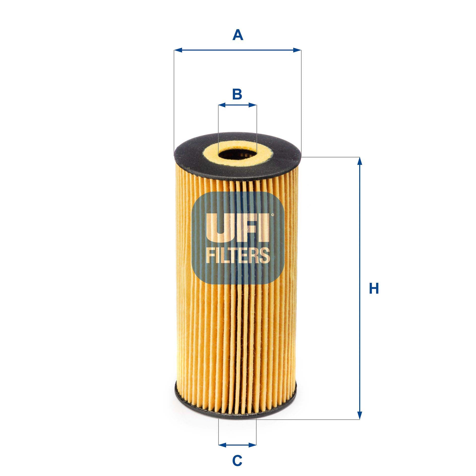 UFI 25.166.00 Oil Filter