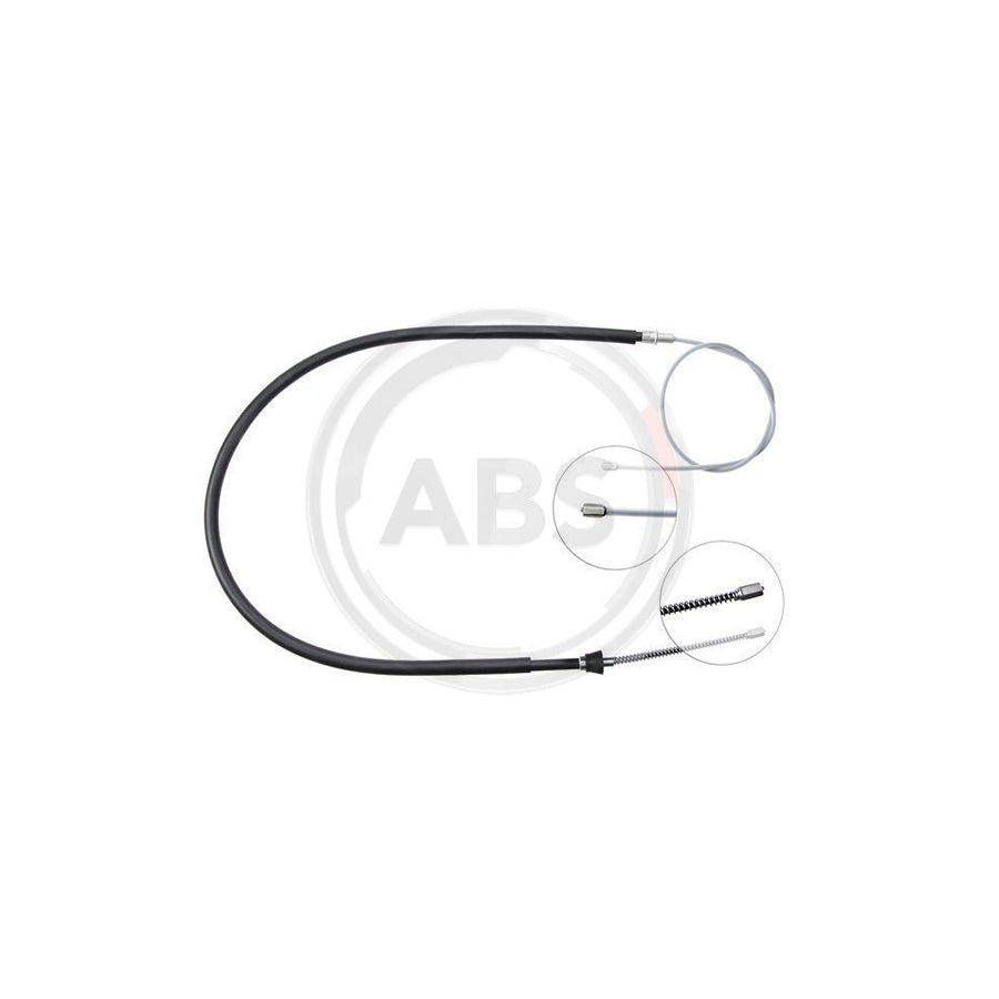 A.B.S. K13386 Hand Brake Cable For Skoda Roomster