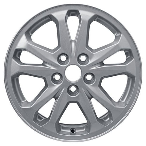 GENUINE FORD 2251788 x4 SET OF 4 TRANSIT CONNECT - TOURNEO CONNECT ALLOY WHEEL 16" 5 X 2-SPOKE DESIGN, SPARKLE SILVER, 2018 - 2021 | ML Performance UK