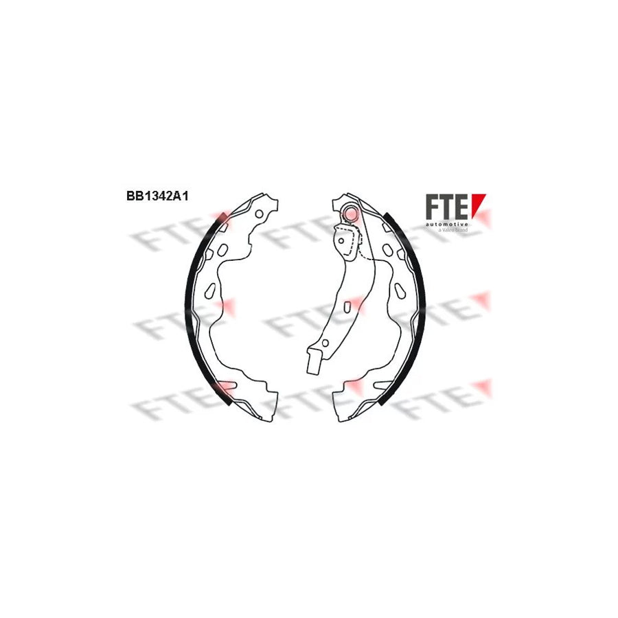 Fte BB1342A1 Brake Shoe Set | ML Performance UK Car Parts