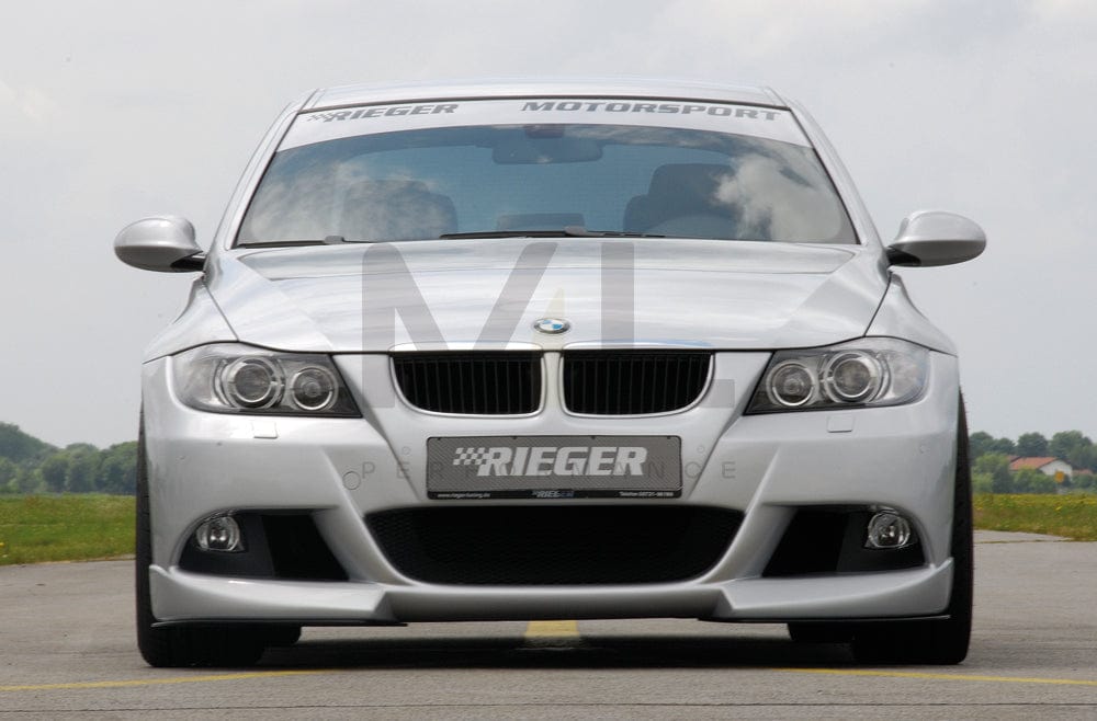 Rieger 00053412 BMW 3 Series E90 E91 Front Bumper 4 | ML Performance UK Car Parts