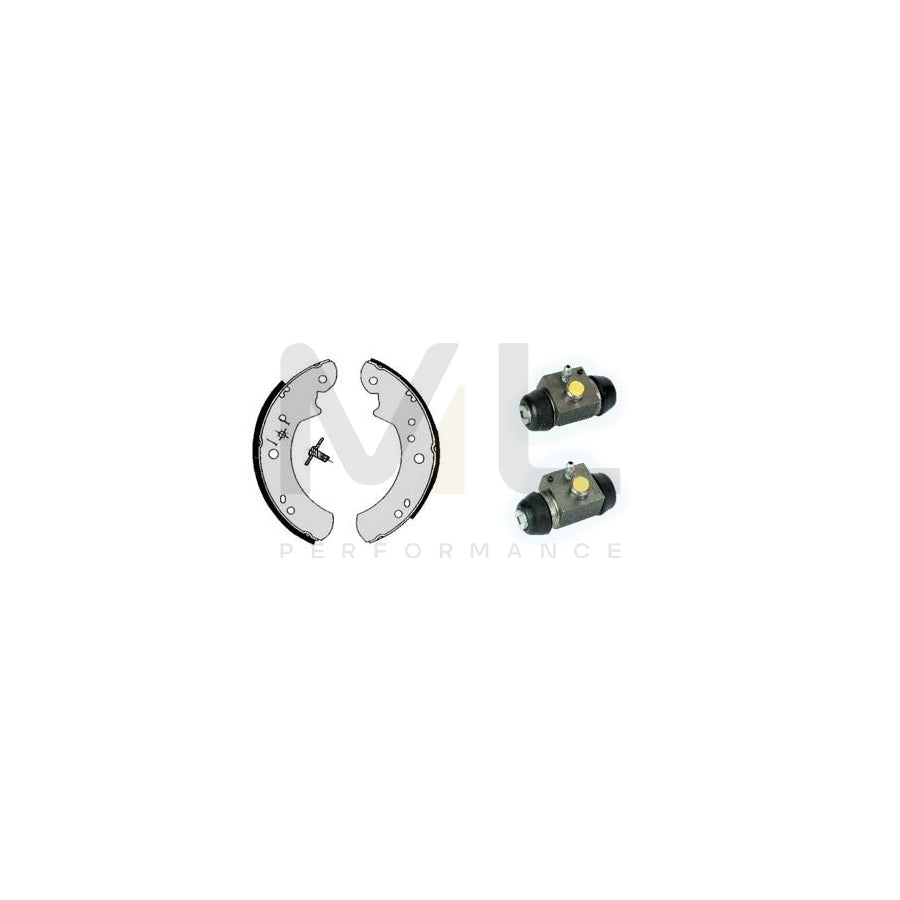 BREMBO STANDARD KIT H 24 020 Brake Shoe Set for FORD TRANSIT Ø: 254mm | ML Performance Car Parts