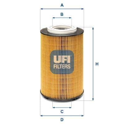 UFI 25.235.00 Oil Filter