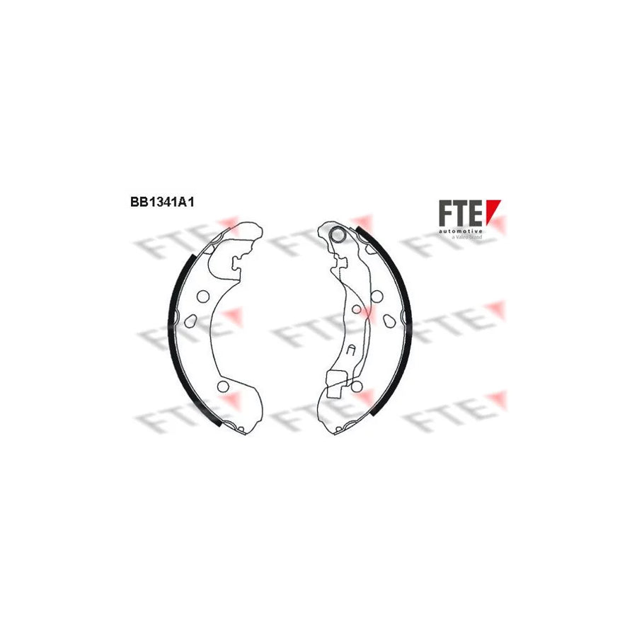 Fte BB1341A1 Brake Shoe Set | ML Performance UK Car Parts