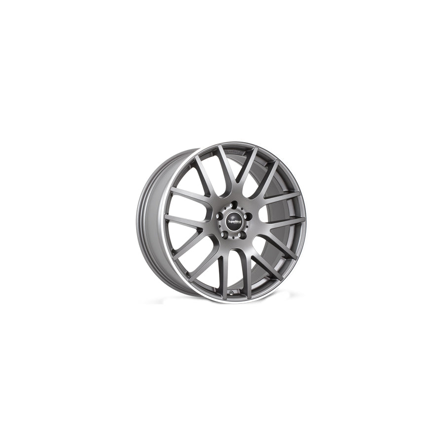 SuperMetal Trident 9x20 ET45 52033 Matt Grey Rim Polished Wheel | ML Performance UK Car Parts