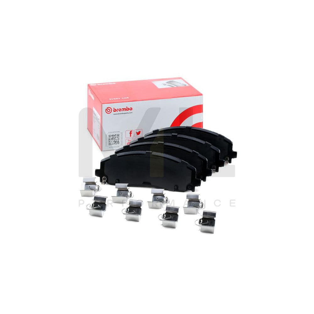 Brembo P 11 035 Brake Pad Set With Acoustic Wear Warning | ML Performance Car Parts