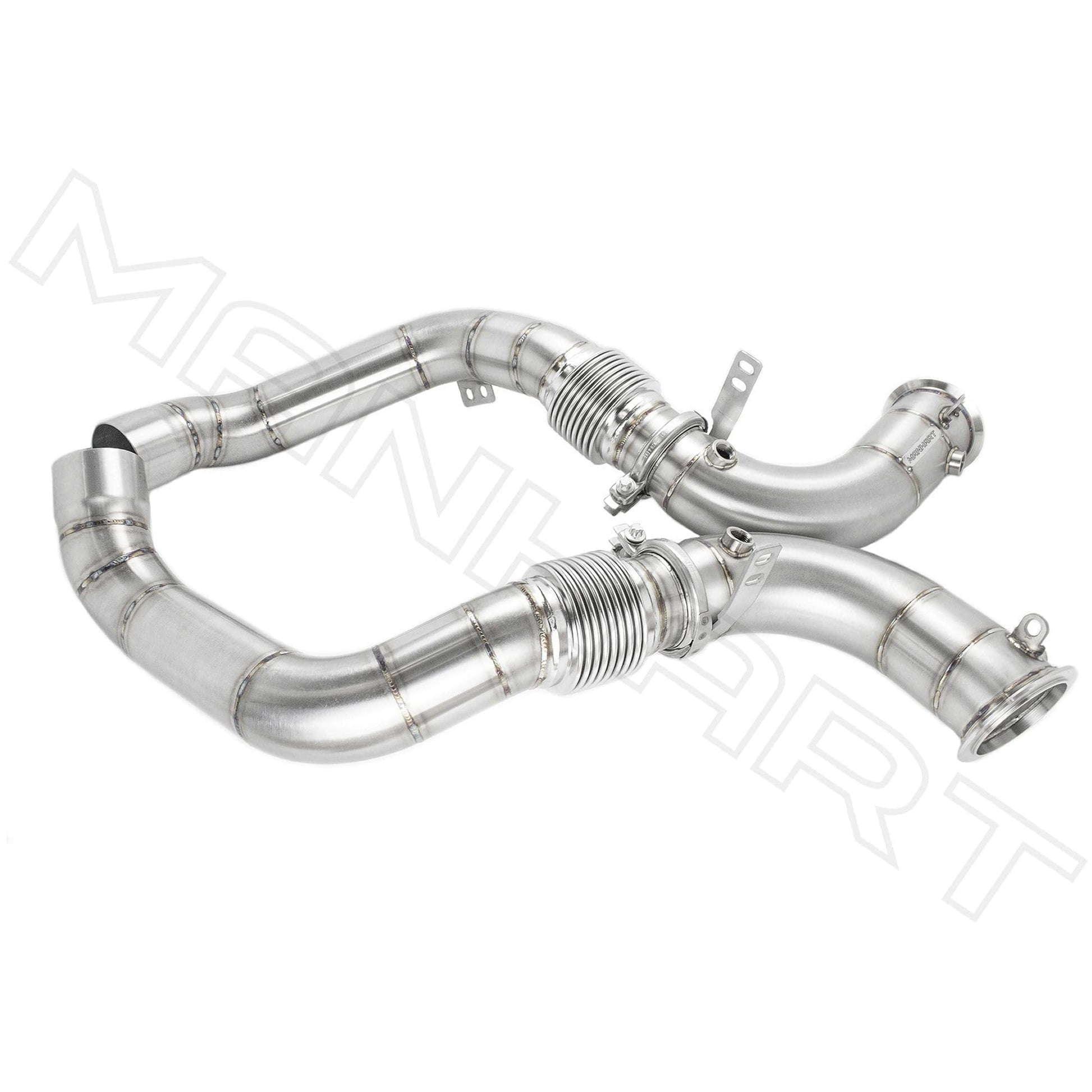 MANHART MH5F9011101_M5 DOWNPIPES RACE FOR BMW F90 M5 (COMPETITION / CS) CAT-REPLACEMENT (PART 2 OF 2)