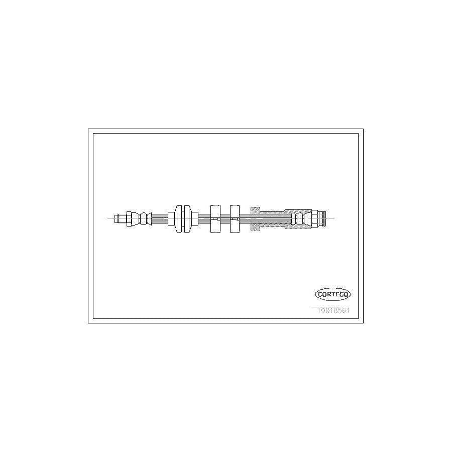 Corteco 19018561 Brake Hose | ML Performance UK