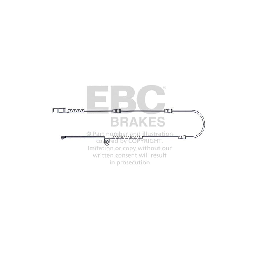 EBC EFA141 BMW Front Wear Leads - ATE Caliper (Inc. X5 & X6) 1 | ML Performance UK Car Parts