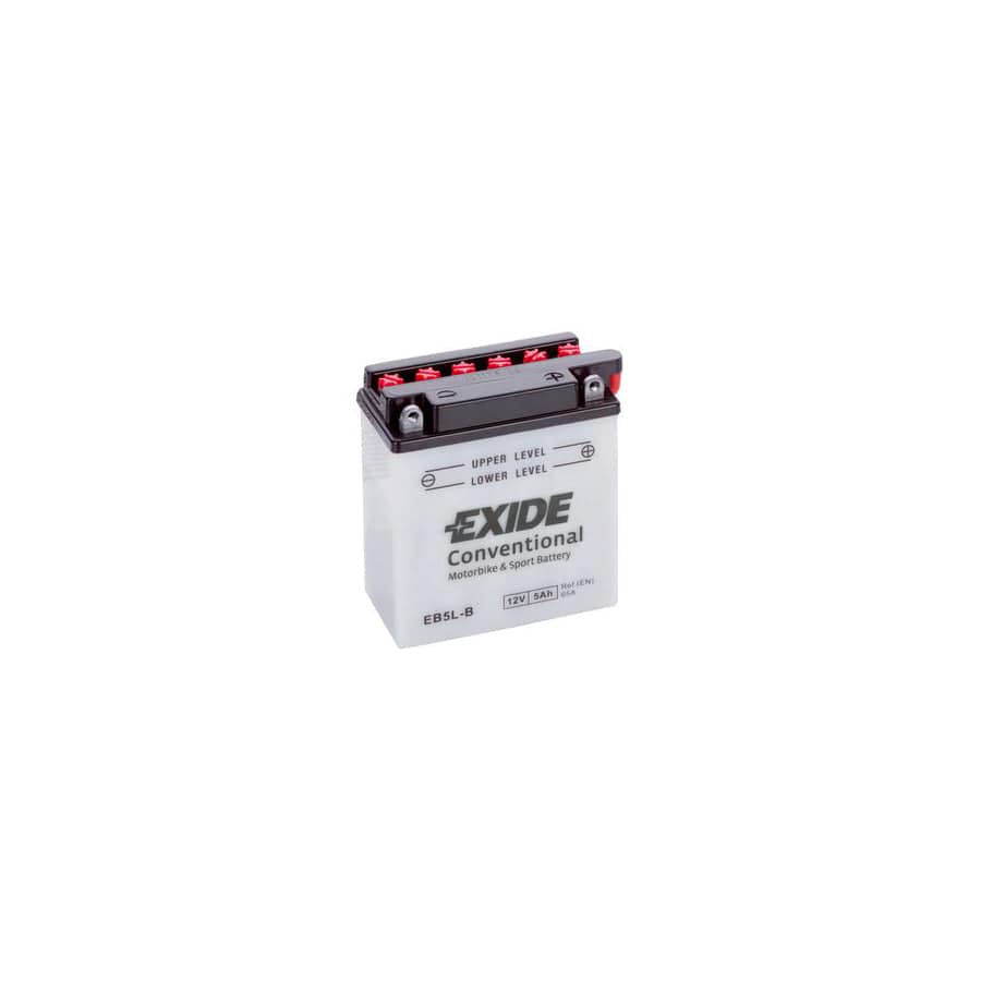 Exide EB5L-B 12V Conventional Motorcycle Battery | ML Performance UK Car Parts