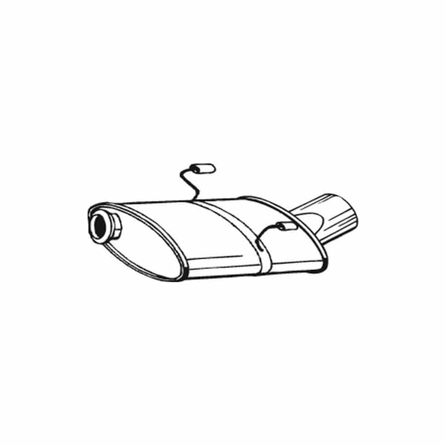 Bosal 190-111 Rear Silencer For Peugeot 406 Saloon