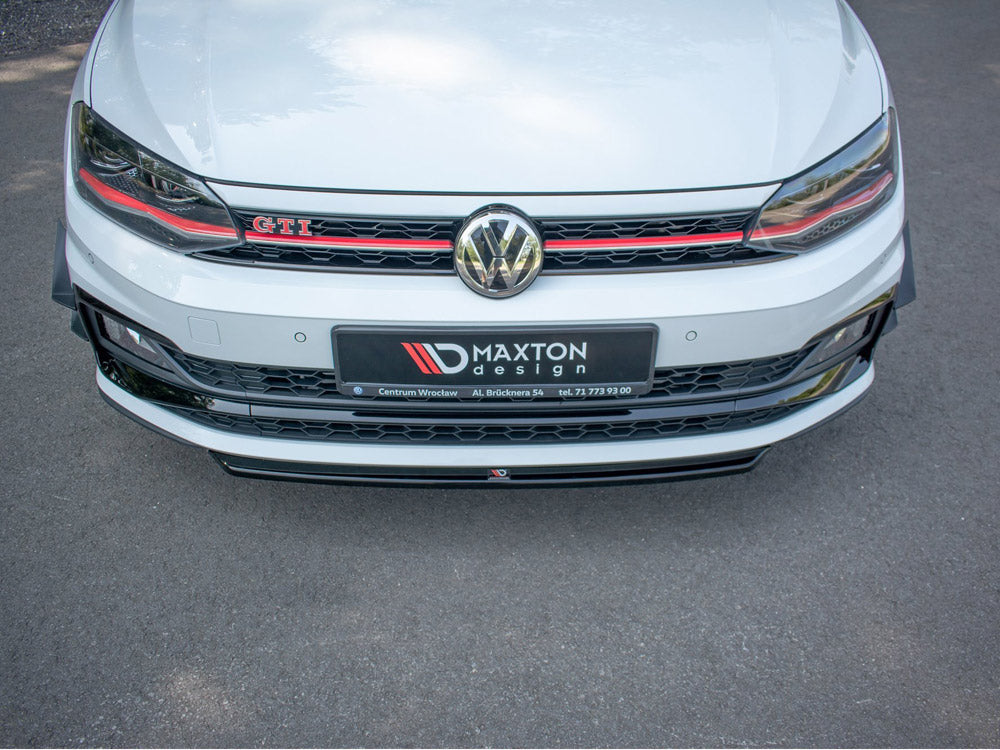 Maxton Design VW Polo MK6 GTI Front Splitter V.4