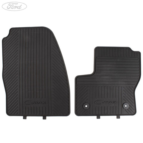 GENUINE FORD 1796134 C-MAX MK2 FRONT RUBBER CONTOUR CAR FLOOR MAT SET 2012-2014 | ML Performance UK