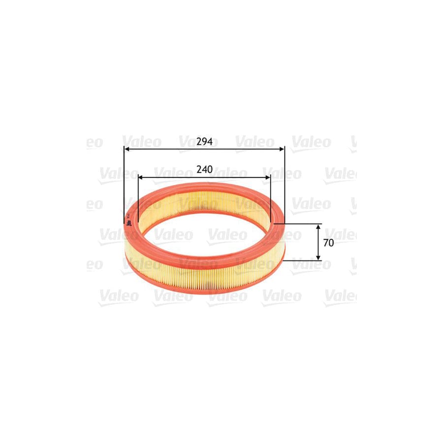 VALEO 585633 Air Filter | ML Performance UK Car Parts