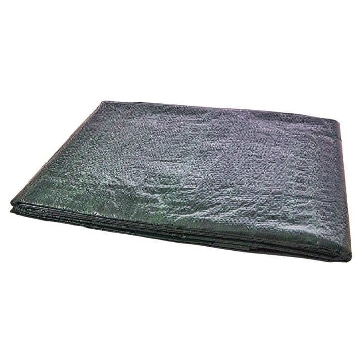 Amtech 12'x8' FT (3.65x2.4M) 120 Gsm UV Tarpaulin -Green | ML Performance DIY & Power Tools