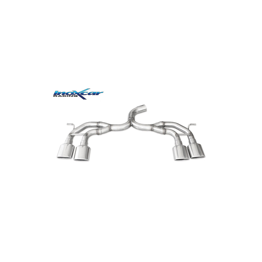 InoXcar WGO.47.120 VW Golf 7 Non-Resonated Rear Exhaust | ML Performance UK Car Parts