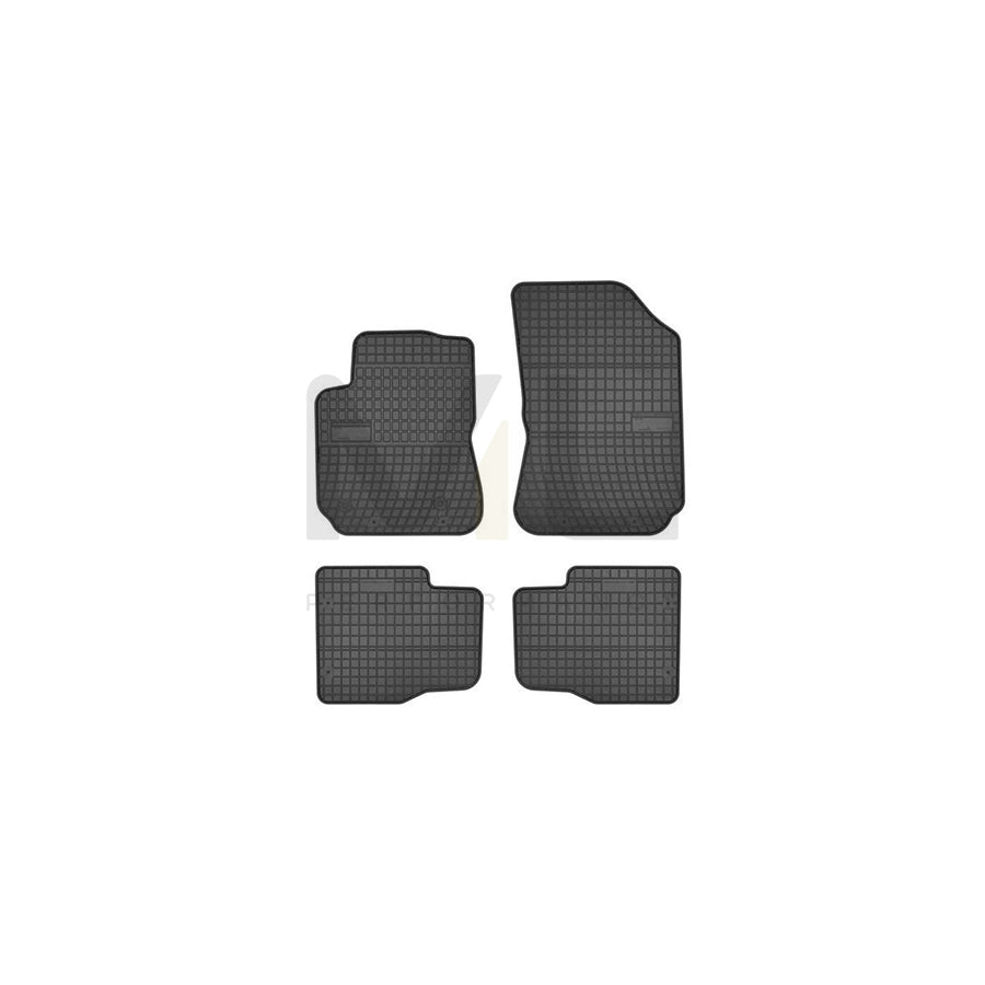 FROGUM Tailored 542643 Floor mat set for CITROﾃ起 C4 II Cactus Elastomer, Front and Rear, Quantity: 4, Black | ML Performance Car Parts