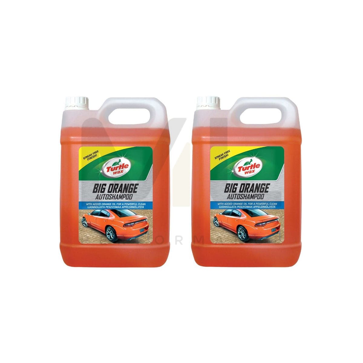 Turtle Wax Big Orange Car Wash Shampoo 2 X 5 L