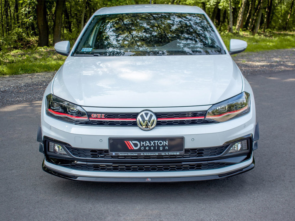 Maxton Design VW Polo MK6 GTI Front Splitter V.3