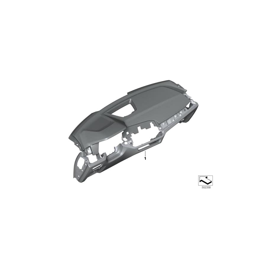 Genuine BMW 51457997995 G06 Dashboard Leather Head-Up Display TARTUFO (Inc. X6) | ML Performance UK Car Parts