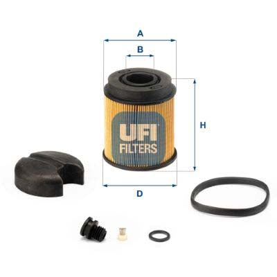 UFI 44.001.00 Urea Filter