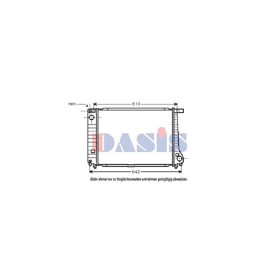 AKS Dasis 050210N Engine Radiator For BMW 3 Series | ML Performance UK