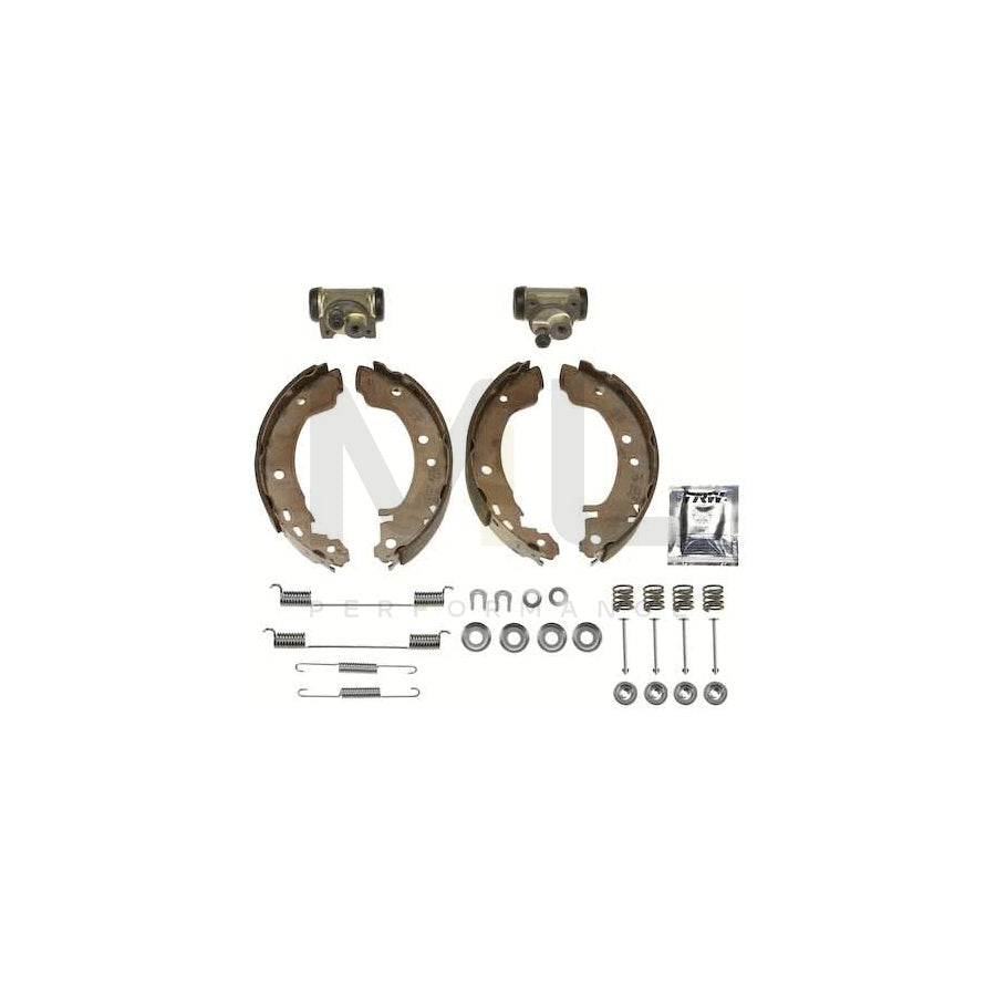 TRW Brake Kit BK1952 Brake Shoe Set for NISSAN PRIMERA with wheel brake cylinder | ML Performance Car Parts