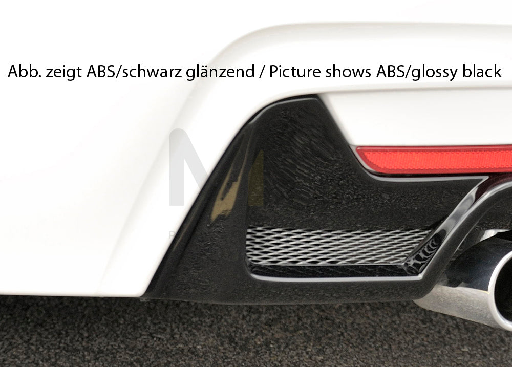 Rieger 00053487 BMW 4 Series F32 F33 F36 Rear Diffuser 7 | ML Performance UK Car Parts