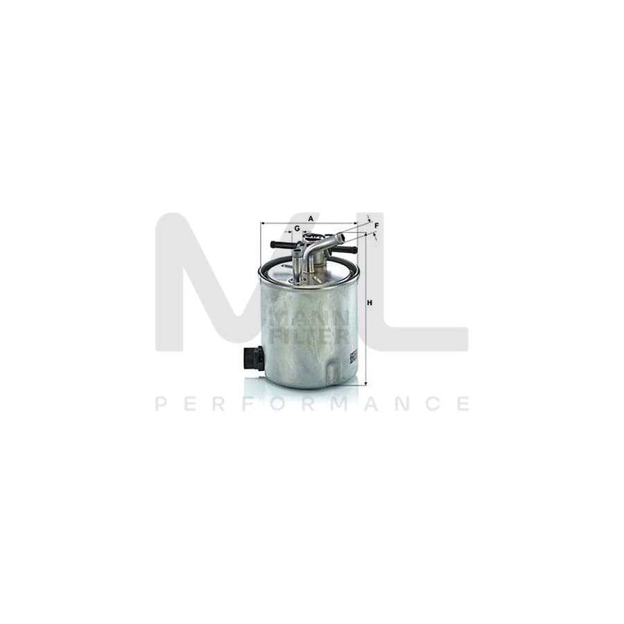 MANN-FILTER WK 9067 Fuel filter In-Line Filter | ML Performance Car Parts