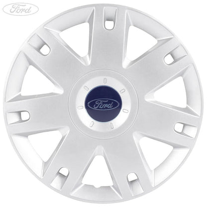 GENUINE FORD 1320901 FIESTA FUSION 15" WHEEL TRIM HUB CAP SILVER SINGLE | ML Performance UK