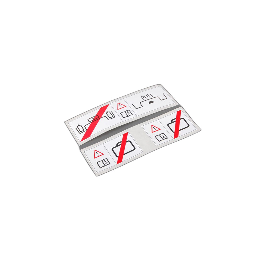 Genuine BMW 51474195470 E93 Warning Sticker (Inc. 323i, 335is & 335i) | ML Performance UK Car Parts