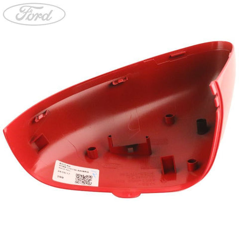 GENUINE FORD 2505153 FIESTA O/S DOOR MIRROR HOUSING COVER RACE RED 17-18 | ML Performance UK