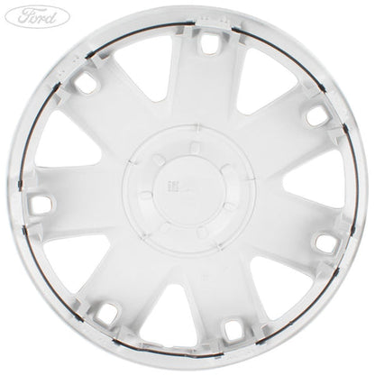 GENUINE FORD 1320901 FIESTA FUSION 15" WHEEL TRIM HUB CAP SILVER SINGLE | ML Performance UK