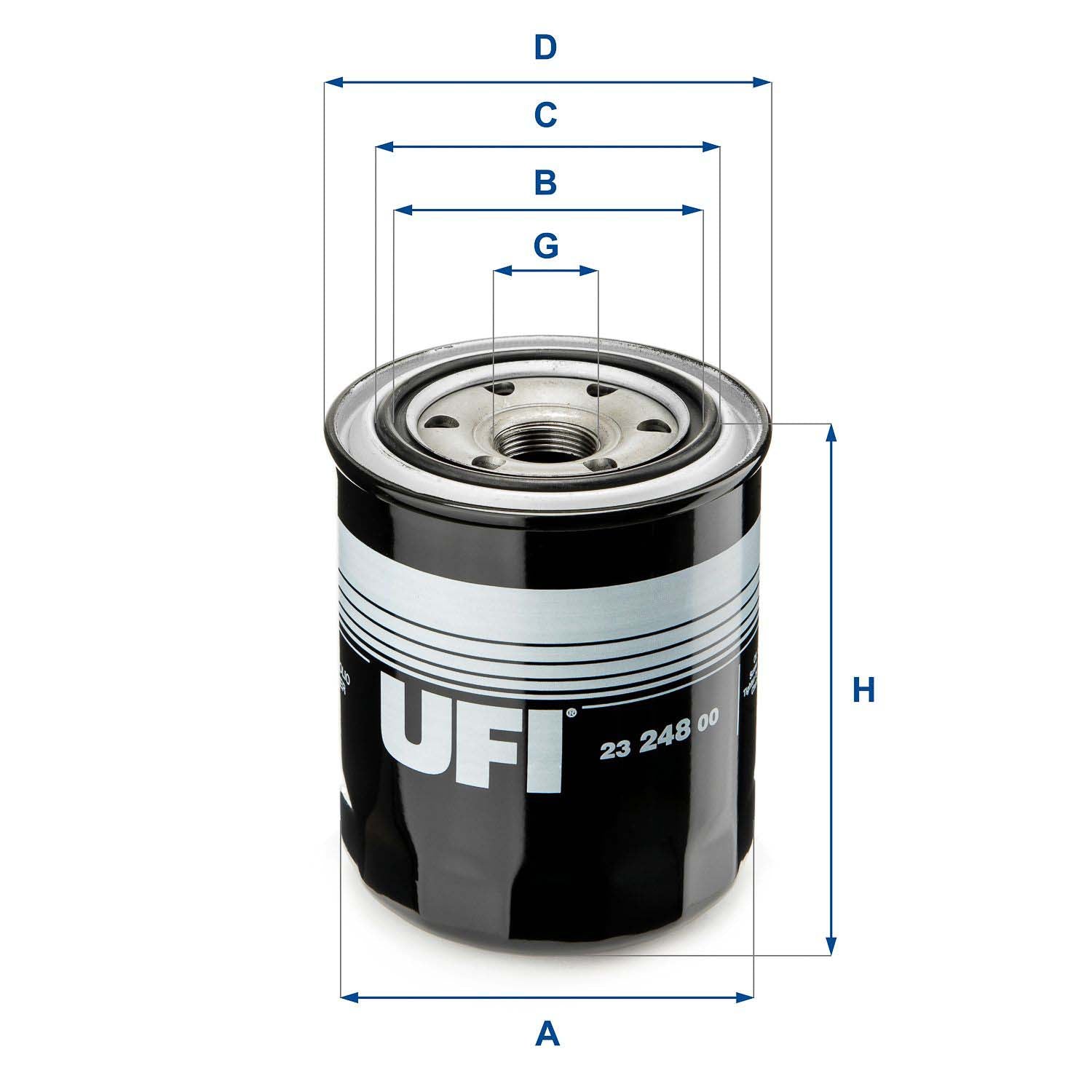 UFI 23.248.00 Oil Filter