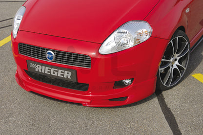 Rieger 00056040 Fiat Grande Punto (199) Front Splitter 4 | ML Performance UK Car Parts