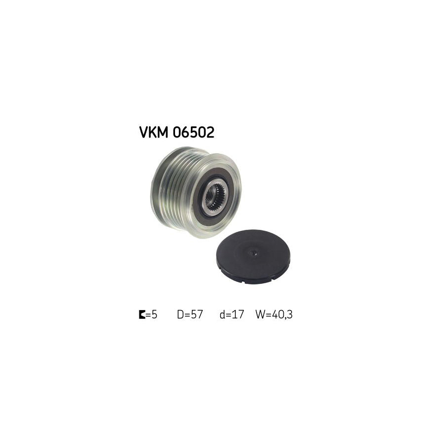 Skf Vkm 06502 Alternator Freewheel Clutch | ML Performance UK Car Parts