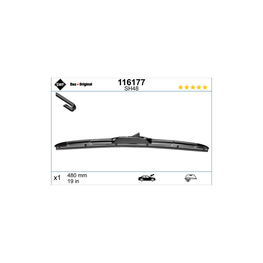 Swf Hybrid 116177 Wiper Blade | ML Performance UK Car Parts