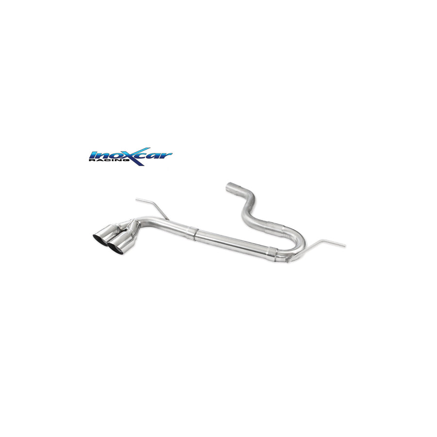 InoXcar WGO.59.RA VW Golf 7 Non-Resonated Rear Exhaust | ML Performance UK Car Parts