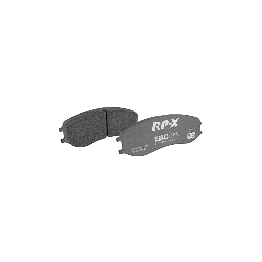 EBC DP8081RPX Porsche Front RP-X Brake Pads 1 | ML Performance UK Car Parts