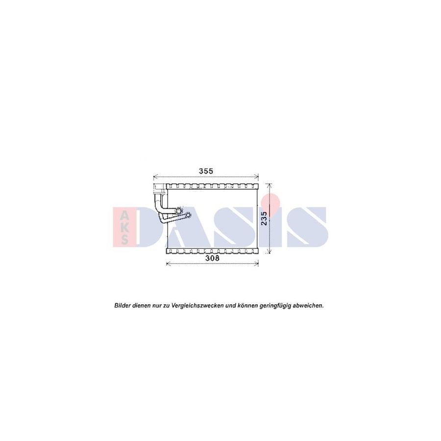 AKS Dasis 820334N Air Conditioning Evaporator | ML Performance UK