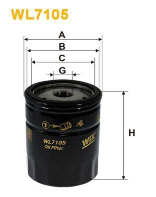 WIX Filters WL7105 Oil Filter