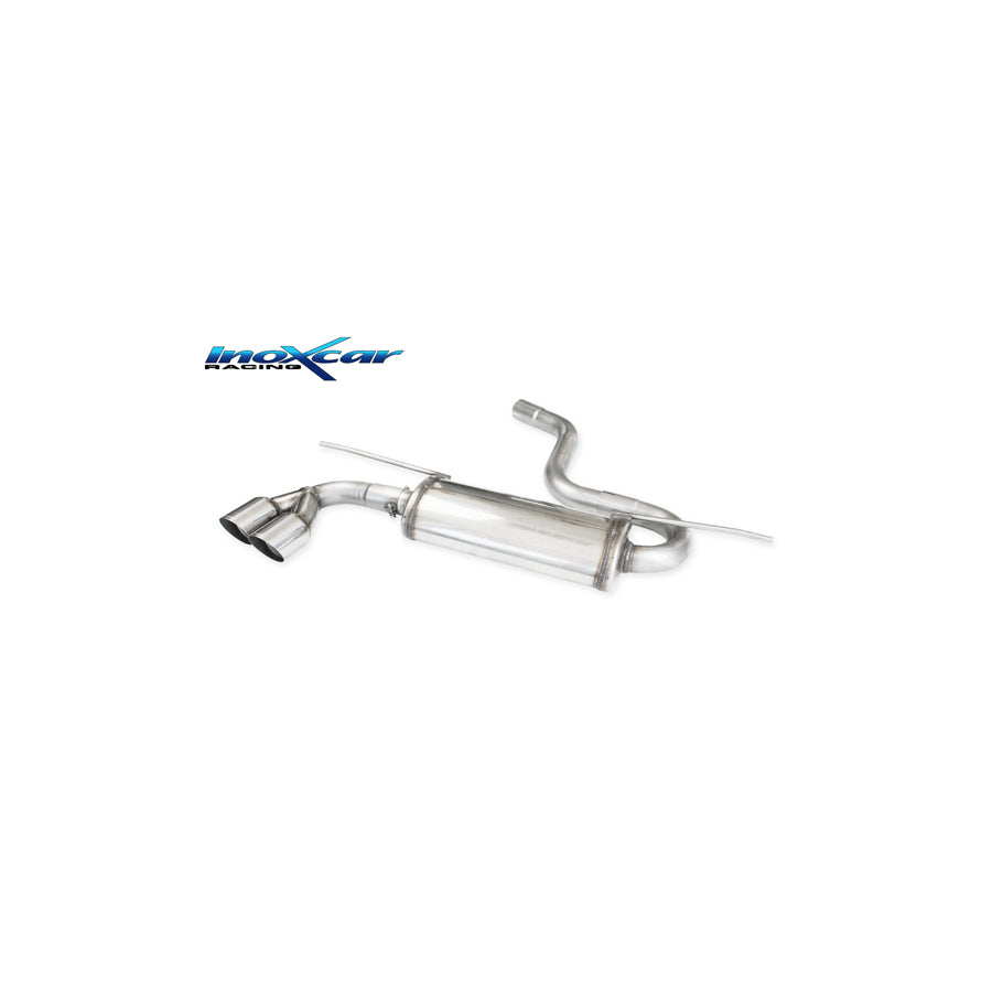 InoXcar WGO.67.RA VW Golf 7.5 Rear Silencer | ML Performance UK Car Parts