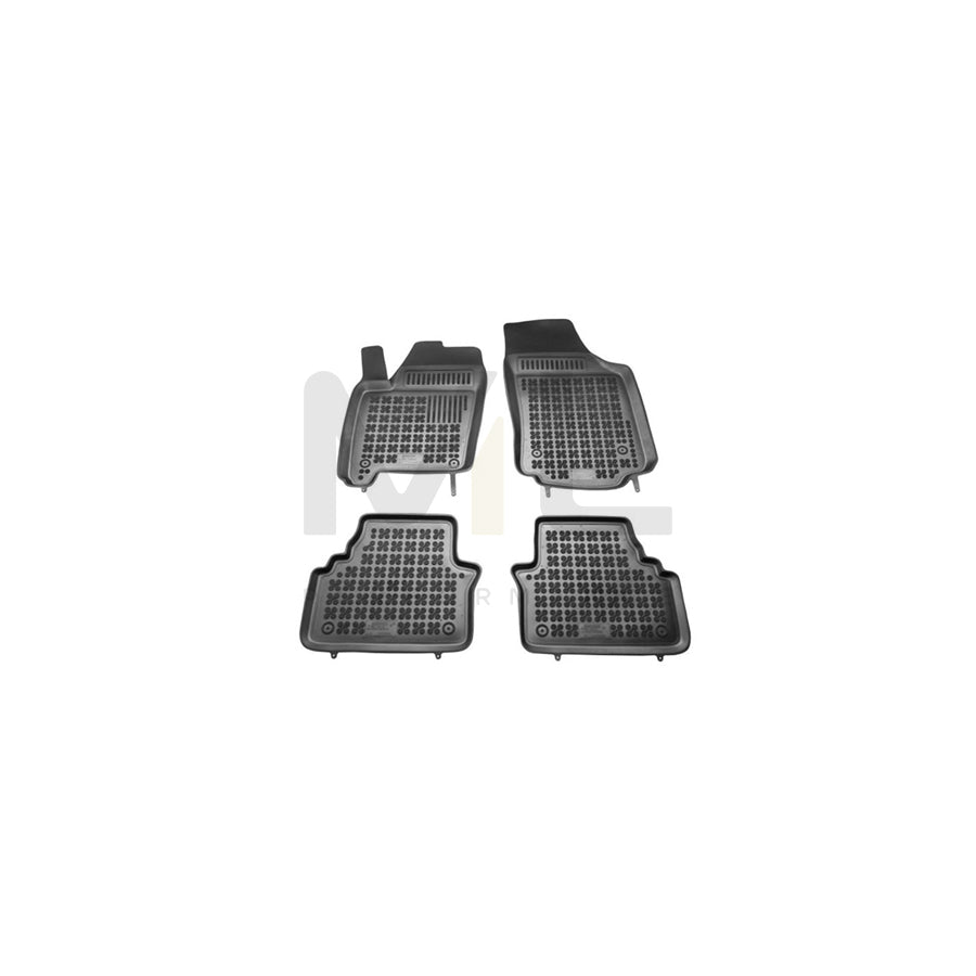 REZAW PLAST Tailored 200509 Floor mat set for OPEL Meriva A (X03) Elastomer, Front and Rear, Quantity: 4, Black | ML Performance Car Parts