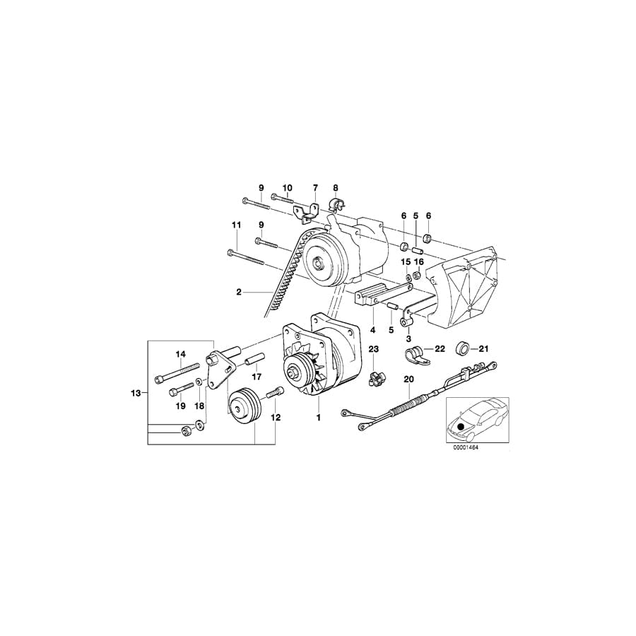 Genuine BMW 12311729465 E32 E31 Spacer (Inc. 850Ci, 750iL & 850CSi) | ML Performance UK Car Parts