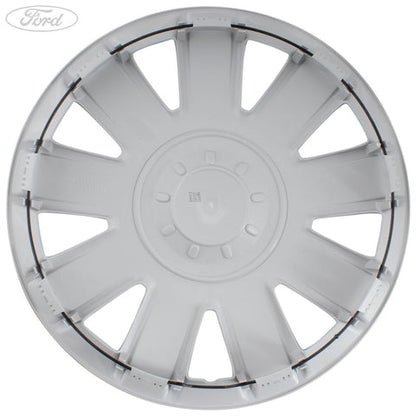 GENUINE FORD 1320900 FIESTA MK6 FUSION 15" WHEEL TRIM HUB CAP SILVER X1 00-08 | ML Performance UK