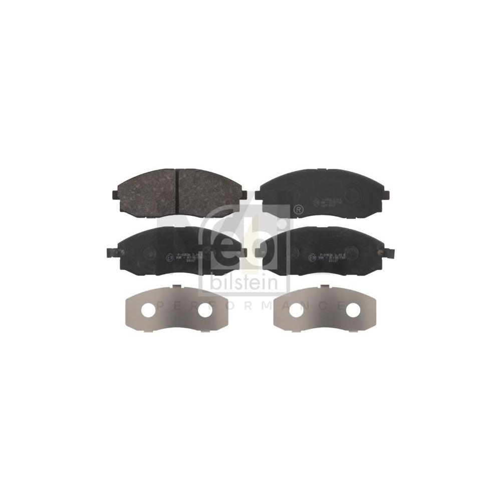 Febi Bilstein 16680 Brake Pad Set Front Axle, With Acoustic Wear Warning | ML Performance Car Parts