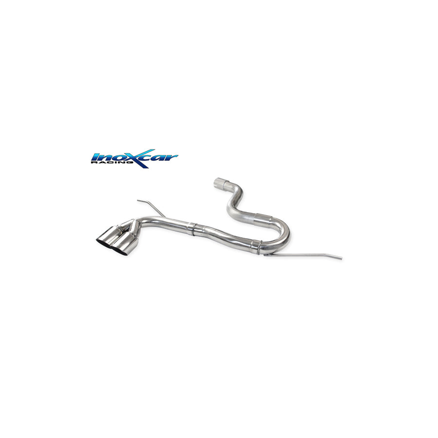 InoXcar WGO.73.RA VW Golf 6 Non-Resonated Rear Exhaust | ML Performance UK Car Parts