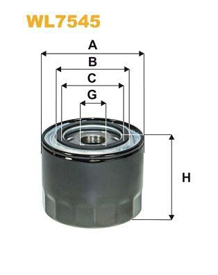 WIX Filters WL7545 Oil Filter