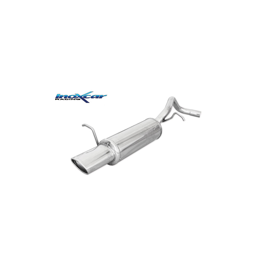 InoXcar WPO.09.120 VW Polo (9N) Stainless Steel Rear Exhaust | ML Performance UK Car Parts